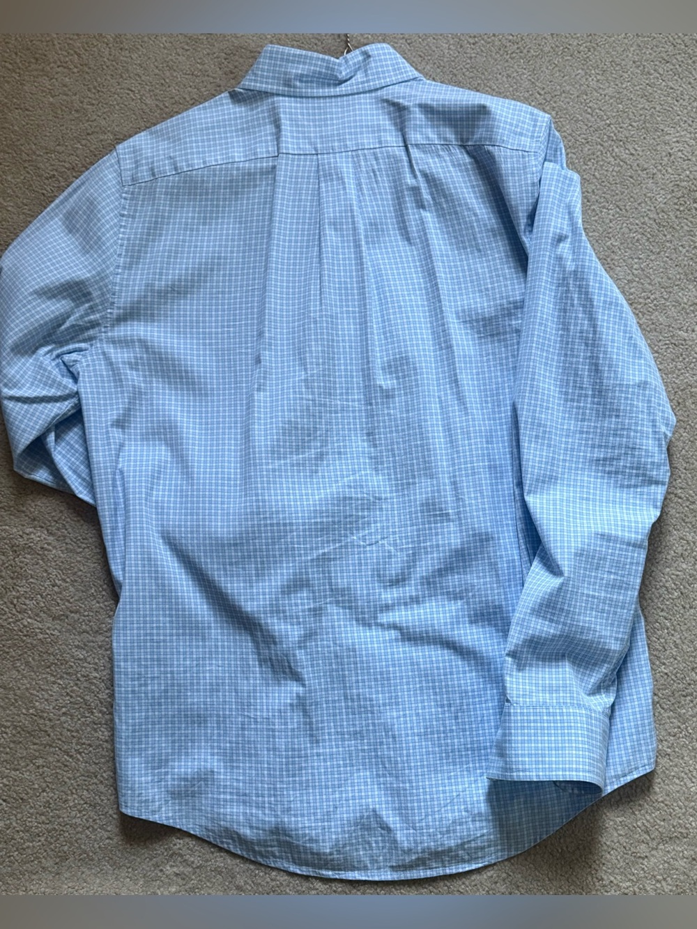 VINEYARD VINES Light Blue Check Button-Down Shirt - Picture 5 of 5